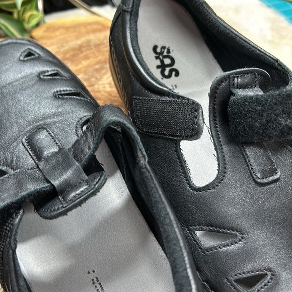 SAS soft step Tripad Comfort black leather women’s 10.5 wide - Picture 6 of 7